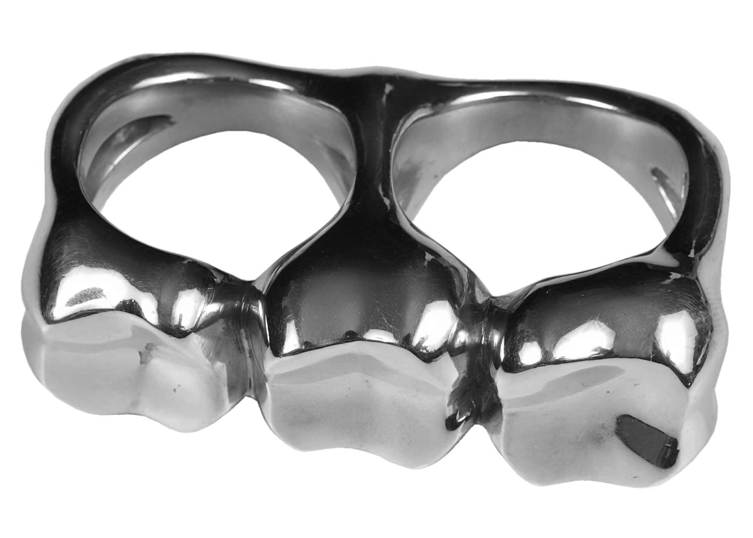 TRIPLE TOOTH - Silber Ring